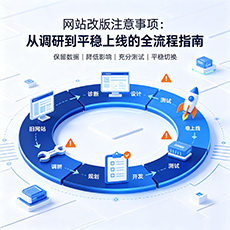 晋城建站-网站改版注意事项:从调研到平稳上线的全流程指南