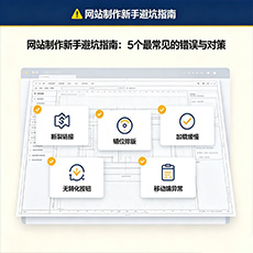 阳城建站-网站制作新手避坑指南：5个最常见的错误与对策