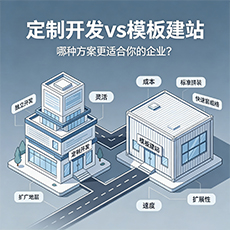 晋城建站-定制开发vs模板建站：哪种方案更适合你的企业？