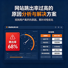 晋城建站-网站跳出率过高的原因分析与解决方案