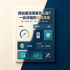晋城建站-网站建设预算怎么做？一份详细的费用清单