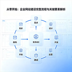 晋城建站-从零开始:企业网站建设完整流程与关键要素解析